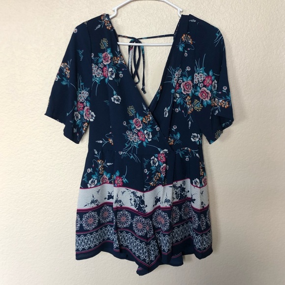 Trixxi Pants - Trixxi Floral Romper